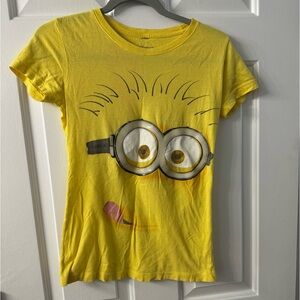 Girls Despicable Me minion T-shirt